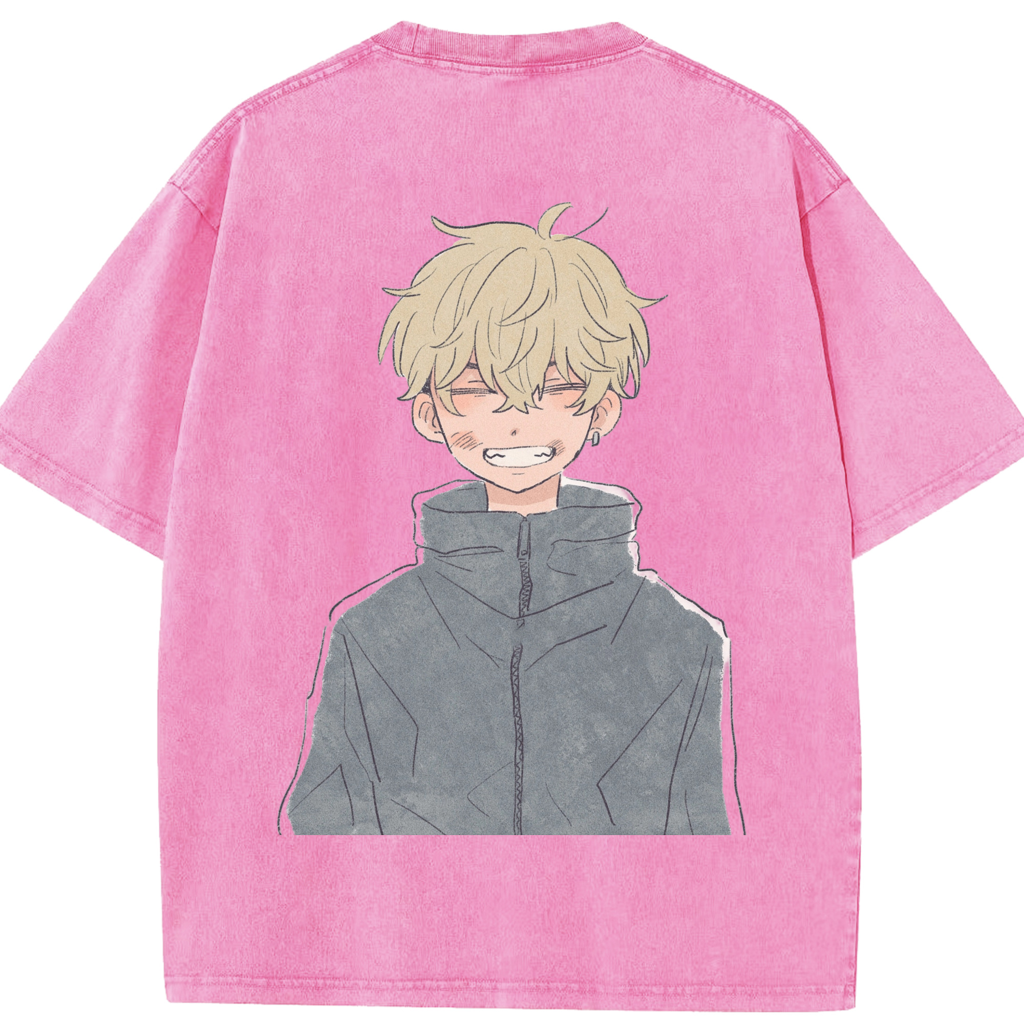 （画像用） 東京リベンジャーズ Tokyo Revengers 綿100% ヴィンテージ風 半袖Tシャツ（背面プリント）